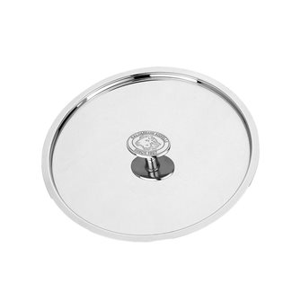 Stainless steel lid mirror finish 28 cm